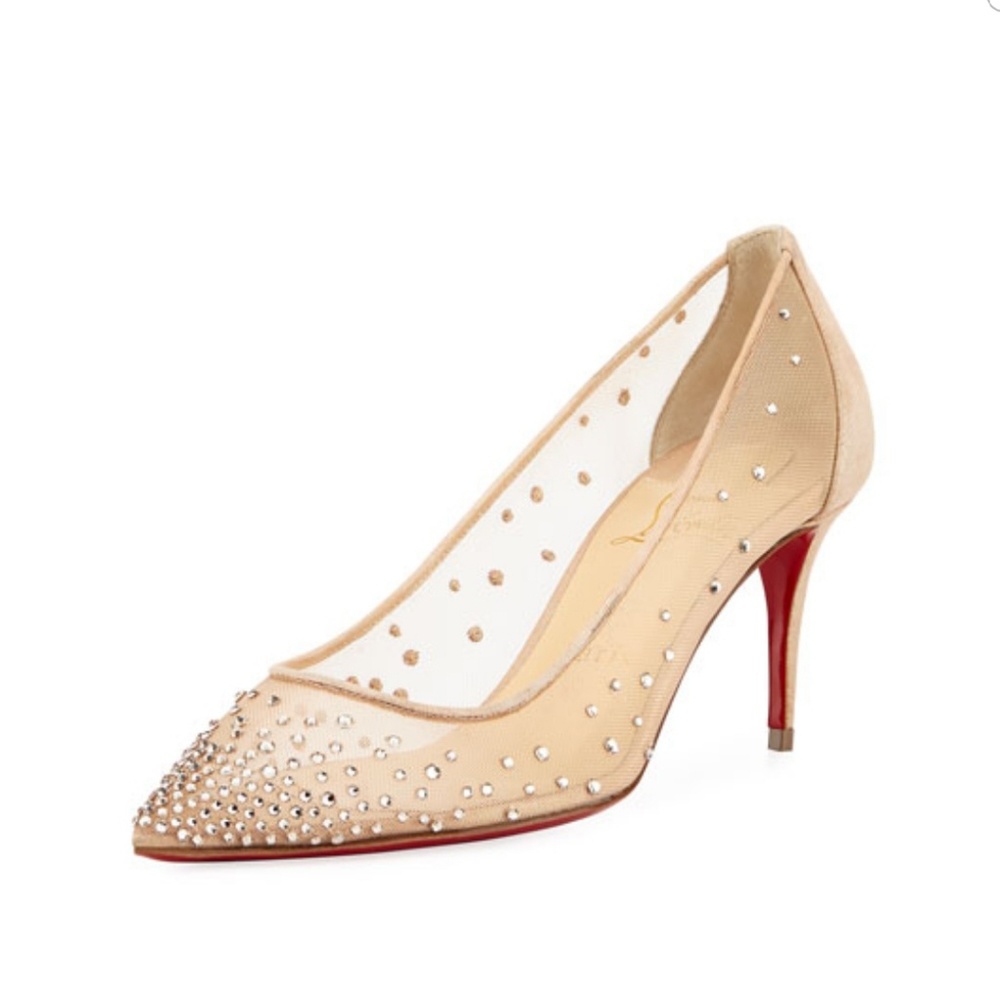 Christian Louboutin Follies Strass Heels